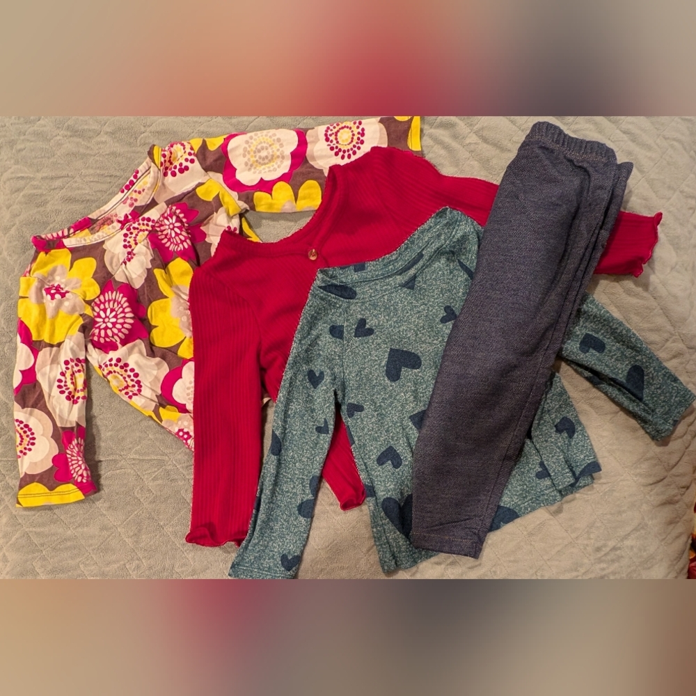 18M Colorful Kids' Clothing Set